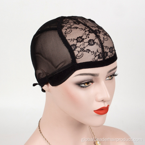 Breathable Mesh Wig Cap Adjustable Lace Frontal Mesh Glueless Weaving Wig Cap Factory